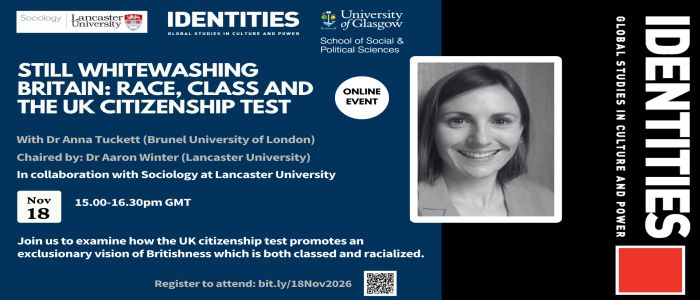Image for Still Whitewashing Britain: Race, Class and the UK Citizenship Test